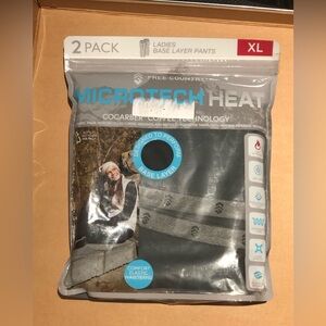 Free Country Microtech Heat Base Layer Pants - 2 Pack